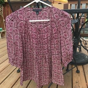 Banana Republic Silk Blouse Small